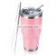Amazon Hot Sale 30OZ Double Wall Vacuum Insulated Stainless Steel Tumbler with Straw&Slider Lid&Cleaning Brush