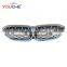 Chrome Sliver Grille Diamond Style Car Front Grille For BMW New 3 Series G20 G28 2019-2020