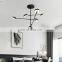 HUAYI Modern Style Living Room Indoor Decorative Aluminum Acrylic LED Ceiling Light