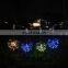 Blue white Firework LED Copper Wire String Lights Hanging Starburst Fairy Lights For Christmas Party Garden Outdoor Decoration