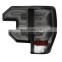 GELING Durable Smoke LED Tail Lamp For Ford Ranger XLT wildtrak F150 2012-2018 LED Tail Lights