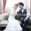 C71644A New Arrival Elegant Lace Sleeves Long Wedding Dress 2016