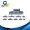 Passenger car Zn clip on wheel balance weights