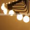 Moroccan Style Creative Spiral LED Pendant Light For Staircase Restaurant Living Room Vintage Iron Art Chandelier