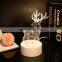 3D Dinosaur LED Night Light Kids Dinosaur Optical Illusion Lamp 7/16 Color Changing Remote Control Decor Lamp for Kids