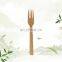 Wholesale Bamboo cutlery spoon fork knife set disposable biodegradable tableware cutlery
