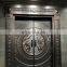 Cast aluminum door for luxury villa,senior restaurant,star hotel,private apartment and bank vault