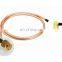 SMA to SMA RG316 Cable, SMA Male(Straight) to SMA Male(Angular 90 Degree), SMA to SMA Adapter Cable RG316