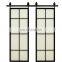 High Quality Best Price Factory  manufacturer glass barn door sliding glass barn doors barn door with glass