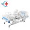 HC-M001 hospital medical equipment furniture five-function electric medical care beds ABS plastic treatment bed