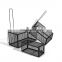 Hot selling Black Mouse Animal Control Catch Cage Trap Humane Live Traps Cage Metal Mouse Trap