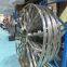 Variable frequency drive motor reel for crane