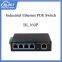 BL160P 5 RJ45 DC 12-52v Industrial POE Switch with Good Optical and Electrical Characteristics