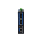 BL160P 5 RJ45 DC 12-52v Industrial POE Switch with Good Optical and Electrical Characteristics