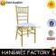 Longjiang furniture gold metal tiffany wedding chair for party event