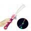 Hot Selling Light Up Toys Led Wand Flashing Unicorn Fiber Optics Wand With Prism Ball For Kids Party
