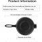 Cast Iron Waffle Maker [ Made in China ] Nonstick Seasoned Coating, Portable DIY Waffle Maker for Kitchen and Camping