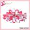 Good price and quality factory wholesale grosgrain koker kinky boutique ribbon 4.0 inch hair barrettes for teenagers (XH11-0058)