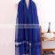 Wholesale New Plain Cotton Muslim Women Fashion Scarf Lace Hijab                        
                                                Quality Choice