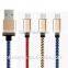 new design colorful nylon braided usb 3.1 type-c cable for type c devices
