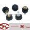 WEIYE Manufacture Plastic Knob Screw With Brass Insert