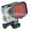 SNAP-ON DIVE HOUSING LENS COLOR FILTER FOR HD HERO 4 HERO 3+ GOPRO