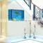 ALFOREVER seaside style window frame wall decals