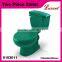 Commode sanitaryware siphonic dual flush Toilet Bone Color