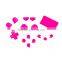 New Solid Full Set Buttons Replacement For PS4 Controller