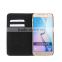 PU Leather Wallet Card Holder Bumper Case For Samsung Galaxy S6