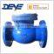 Light Weight Metal Seat 125PSI ANSI Flanged Ends Swing Check Valve Hydraulic