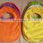 cheap and high quality baby bib/colorful and cute plush baby animal bib/promotional baby bib