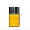 10ml 20ml amber round vial bottle with inner and black cap