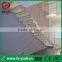 2016 modern interior double stringer glass straight Led stairs supplier --YUDI
