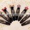 fashionable alloy crystal flower shape black colour bobby pin