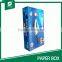 Full color printed paper box corrugated box for pam
