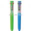 Top Rated Hot Sale Custom Cheap Plastic Shuttle Pens with Ten Colors of Ink Fashion Promotional Multiple Colors Ballpoint Pens