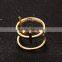 Unisex Stainless Steel Finger Ring
