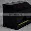 China factory price black acrylic straw box for customized