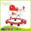 BW-09B convenient folding swivel wheels baby doll walker with safety belt