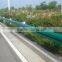 powder coated safety crash barrier for two waves/hot dip galvanized guardrail beam