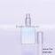 15ml Laser Gold/Silver Square Refillable Perfume Empty Glass Bottle With Atomizer Pump Spray Fragrance Bottle