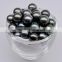 stunning south sea pearl 10-11mm perfect round tahitian pearl