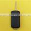 Best price 2 buttons flip remote key cover with groove blade Peugeot 407