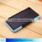 8000mah High Capacity Dual Usb Portable Solar Power Bank External Battery Charger