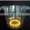 LED cooler for beer promotion