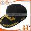 Top selling new fashion 6 peanels sew logo snapback hats