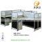 Contemporary melamine standard sizes of workstation furniture