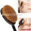 Cosmetic Oval Foundation Tool, Toothbrush Shape oval Makeup Brush for Wholesale