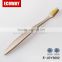 new design eco-friendly straw material disposable travel adult toothbrush for hotel